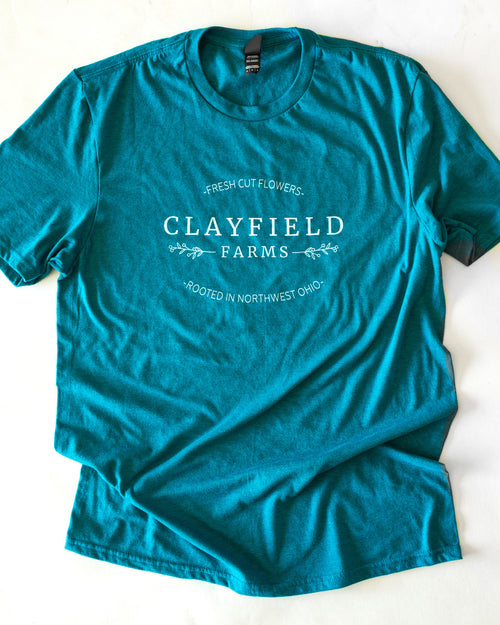Clayfield Farms Logo Tee