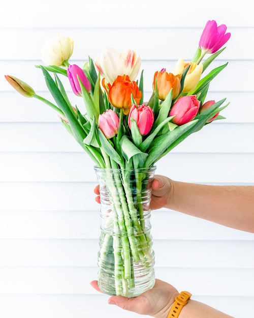Valentine Tulip Arrangement